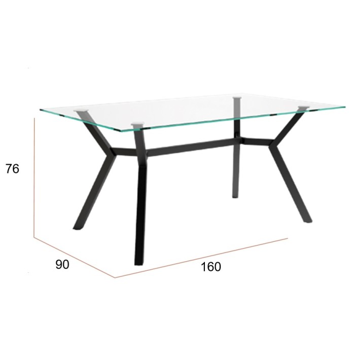 Mesa Rectangular Albor