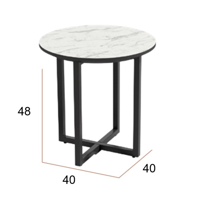 Mesa Auxiliar Redonda Romeo