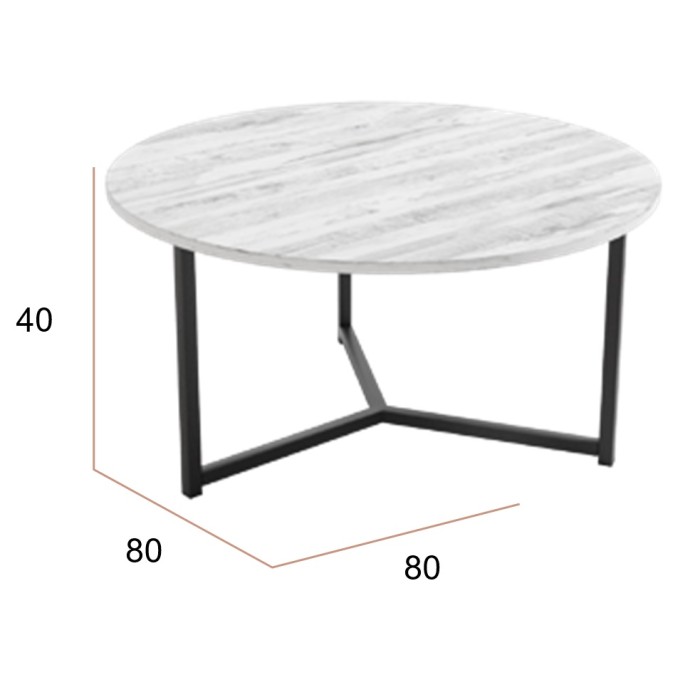 Mesa Centro Redonda Porland