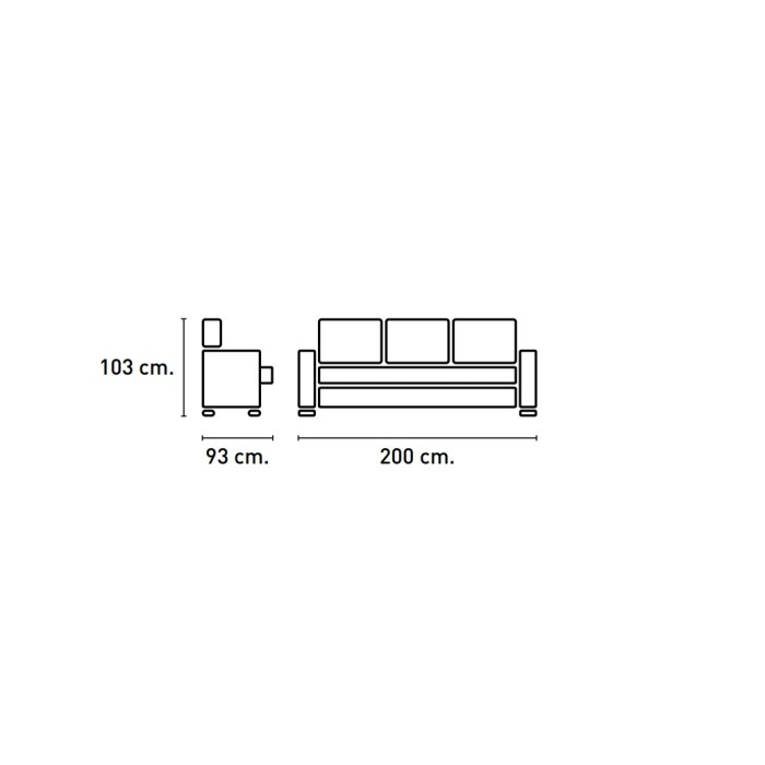 SOFA RELAX 3P TUCSON