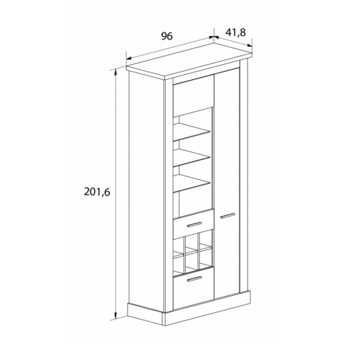 VITRINA ALTA CHELLEN