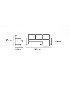 CHAISELONGUE REVERSIBLE... 2