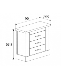 MESITA 3 CAJONES CROACIA 2