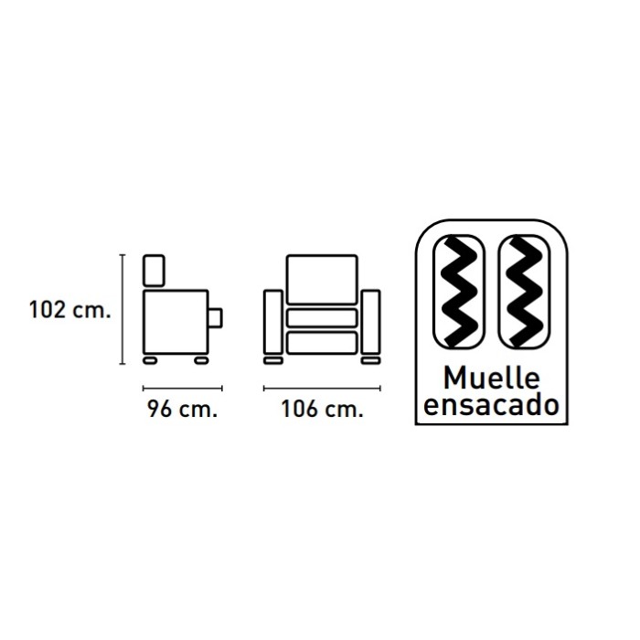 SILLON RELAX ELECTRICO MENFIS