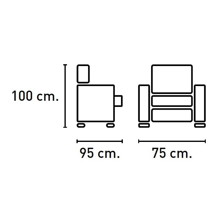 copy of CHAISELONGUE BRASIL 285cm