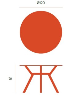 MESA REDONDA CRISTAL ALBORAN 2