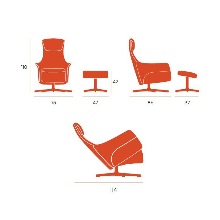 copy of CHAISELONGUE BRASIL 285cm