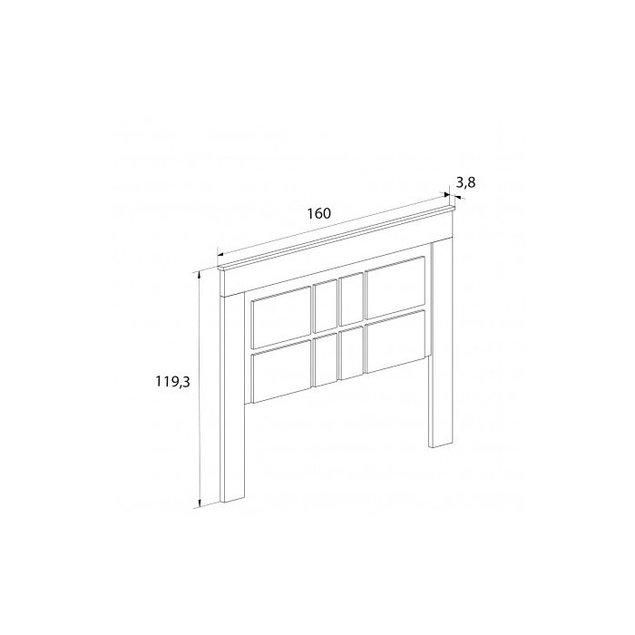DORMITORIO CHELLEN CAMBRIA BLANCO