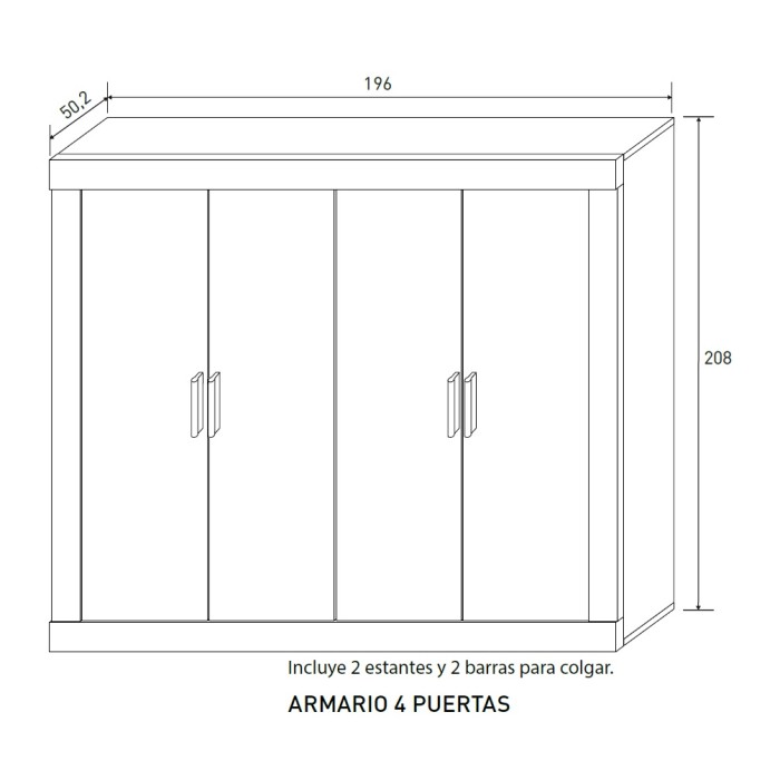 ARMARIO LUMAN P.ABATIBLES
