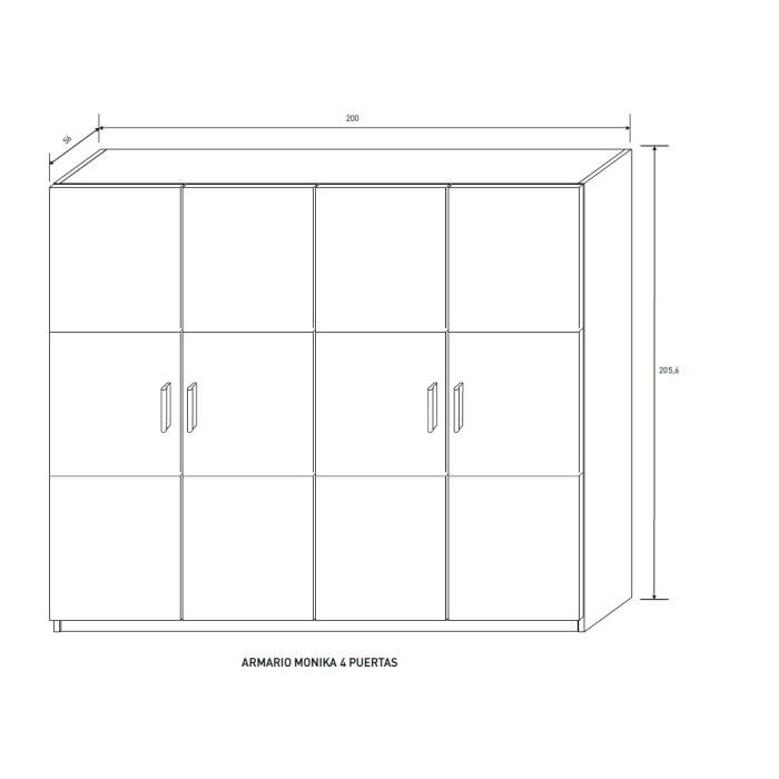 ARMARIO MIKA P.ABATIBLES