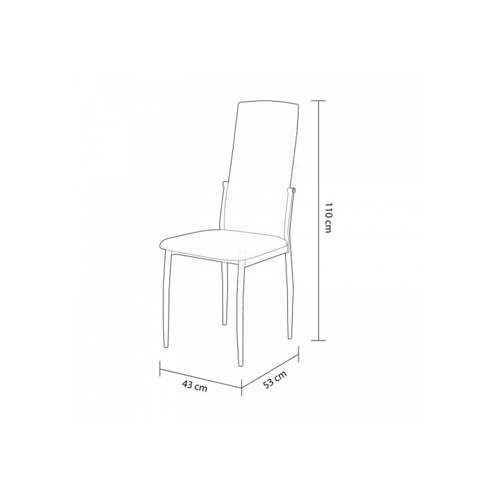 Pack 6 sillas Sakura
