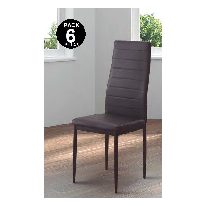 Pack 6 sillas REMI