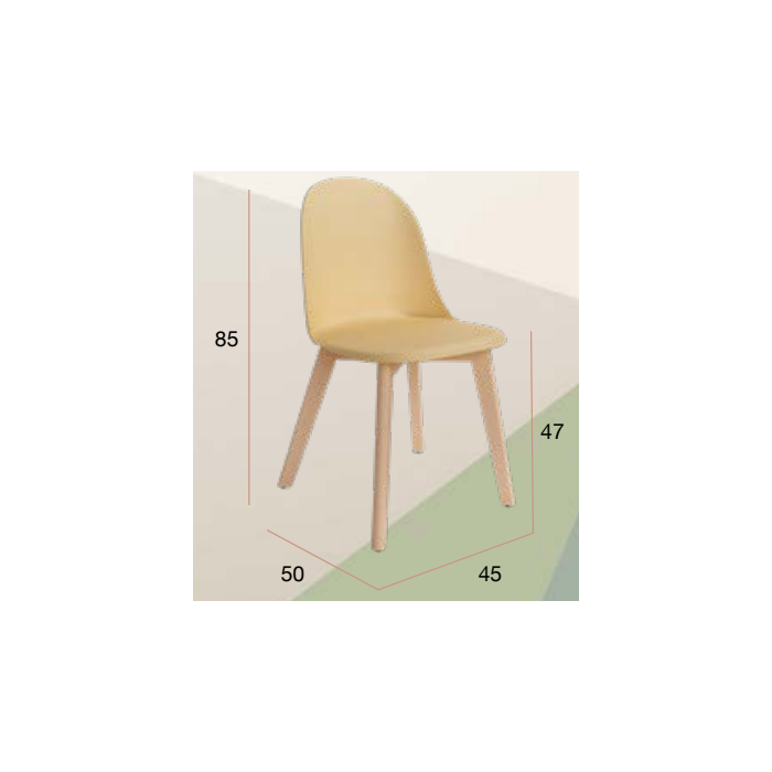 Pack de 4 Sillas Menorca