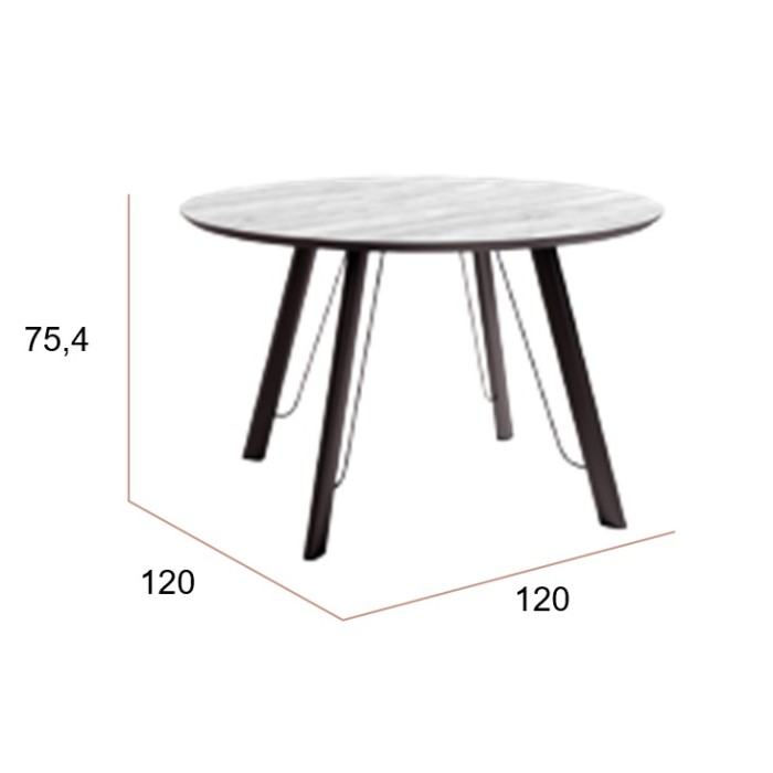 Mesa Casiopea Redonda